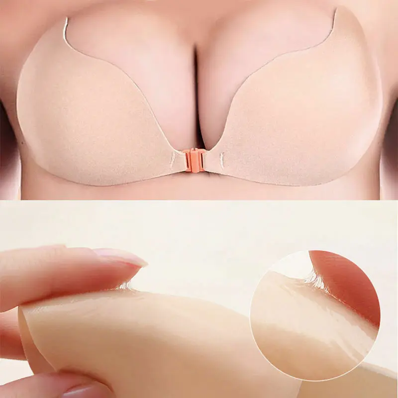 Лидер продаж Женский самоклеящийся бандажный бюстгальтер без бретелек