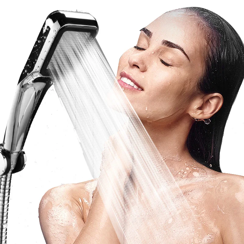 Лейка для душа высокого давления 300 отверстий с функциями экономия воды мощная