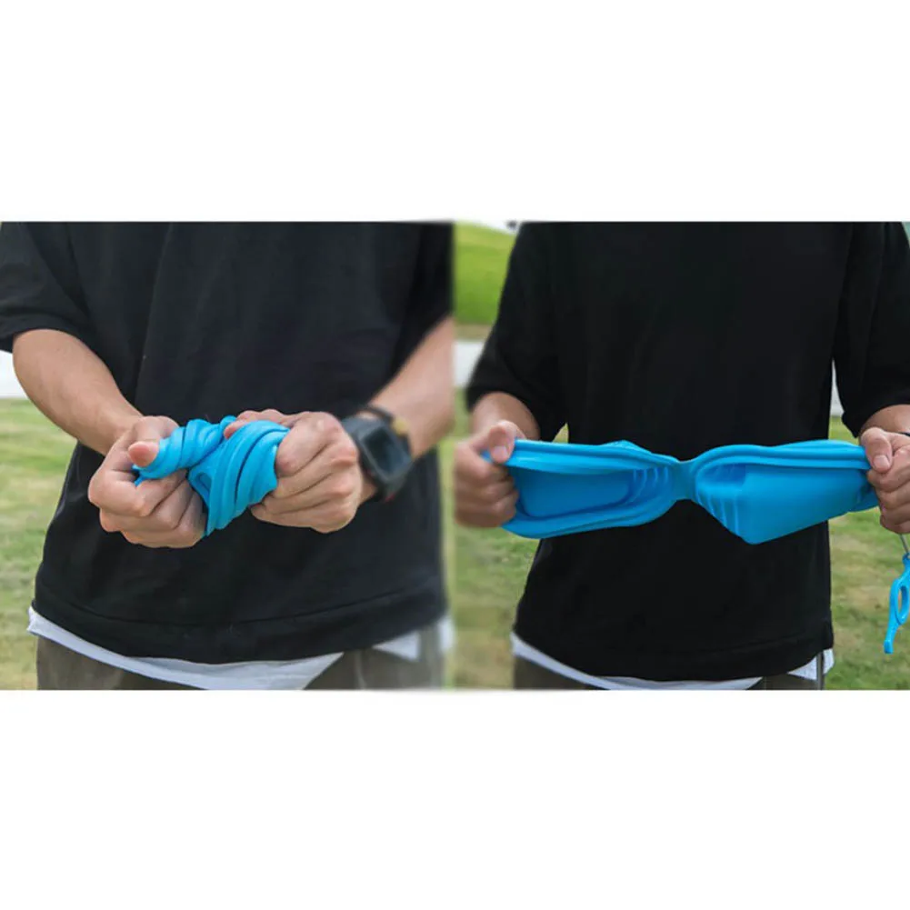 2 в 1: складной силиконовая собачья миска для путешествий Портативный щенок дуги