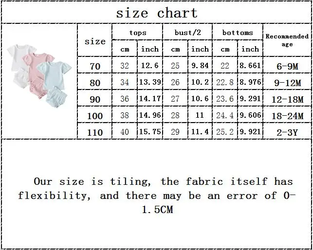 

infant baby boys girls short sleeve solid tops pullover bottoms toddler kids baby girl boy clothing sets 2pcs 6M-3Y