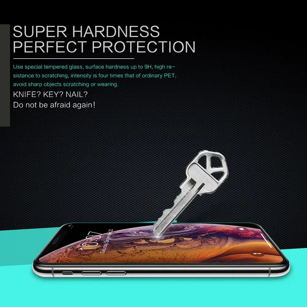 Для iPhone 11 Pro Max стекло Nillkin Amazing H + взрывозащищенное Закаленное для защиты экрана XS