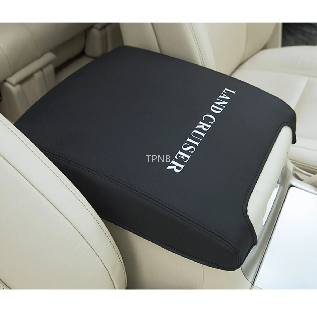 Чехол для подлокотника из углеродного волокна Toyota Land Cruiser 200 LC200 2010 2011 2012 2013 2014 2015