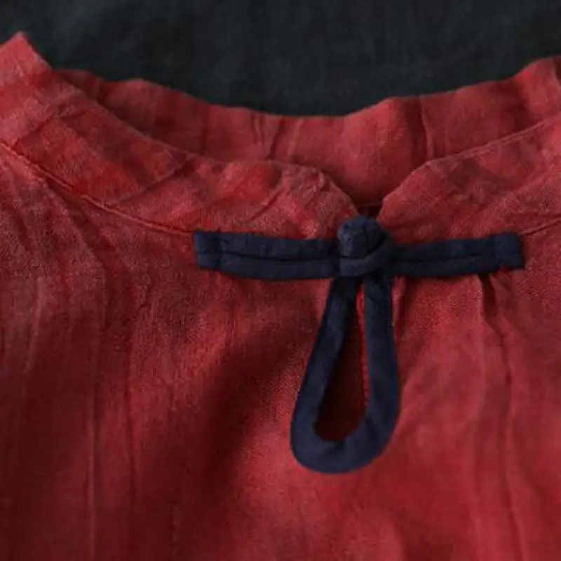 Женское платье с длинным рукавом Johnature винтажное воротником-стойкой и 2019 |