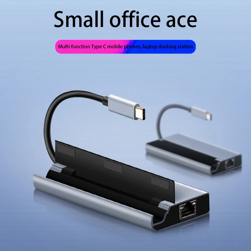 Dex-станция USB-C/HDMI USB 3.0 PD-зарядка слот для карт TF/DF ноутбуков MacBook | Электроника