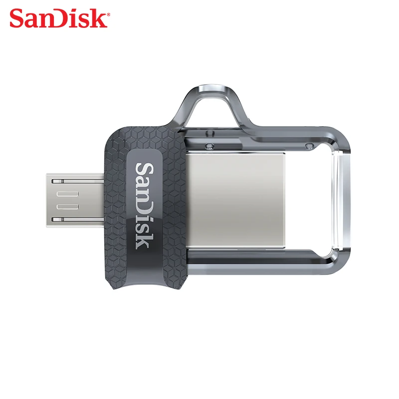 SanDisk оригинальный OTG USB флэш-накопитель 32 Гб 16 3 0 две мини-ручки накопители 128 64