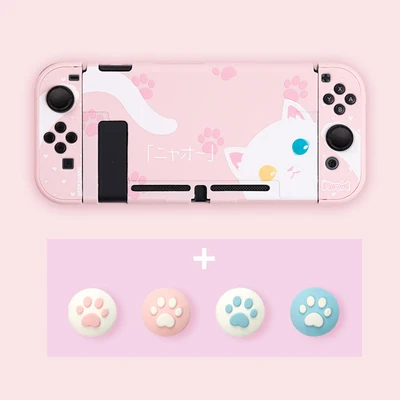 Cat Case A NS Switch консольная сумка, портативный жесткий чехол, чехол, сумка для переноски, сумка для хранения для nintendo Switch, аксессуары для консоли - Цвет: Cat Case A