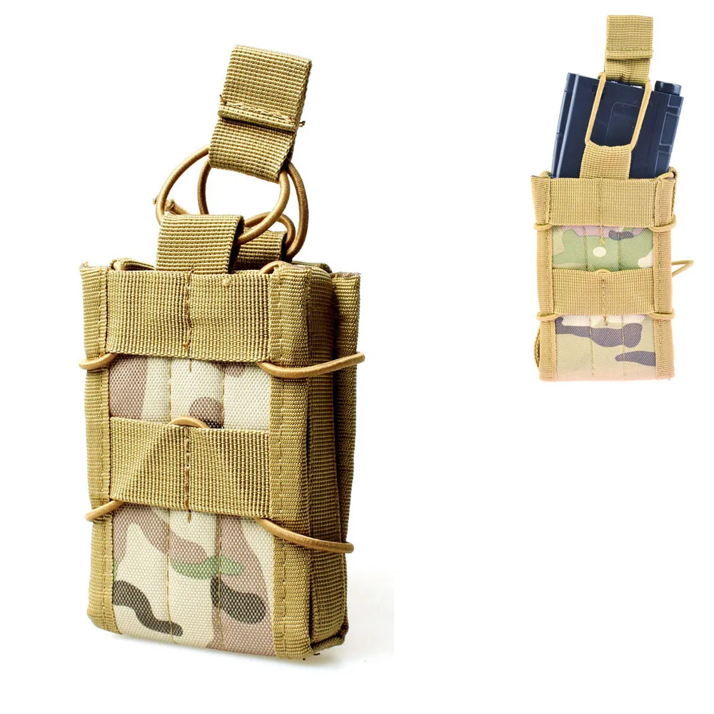 Molle подсумок M4 Тактический одиночный винтовка в стиле милитари Мультикам для