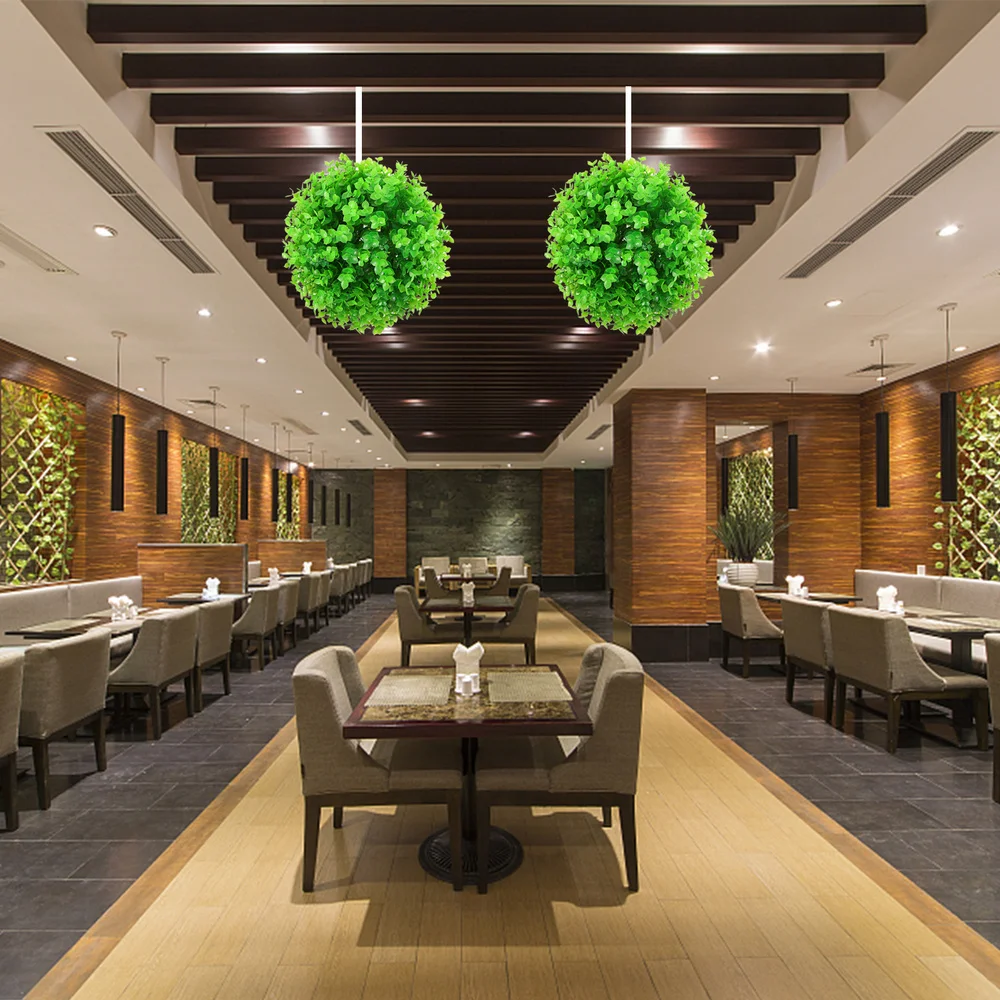 

2pcs Hanging Grass Artificial Grass Plant Decor Ceiling Pendant