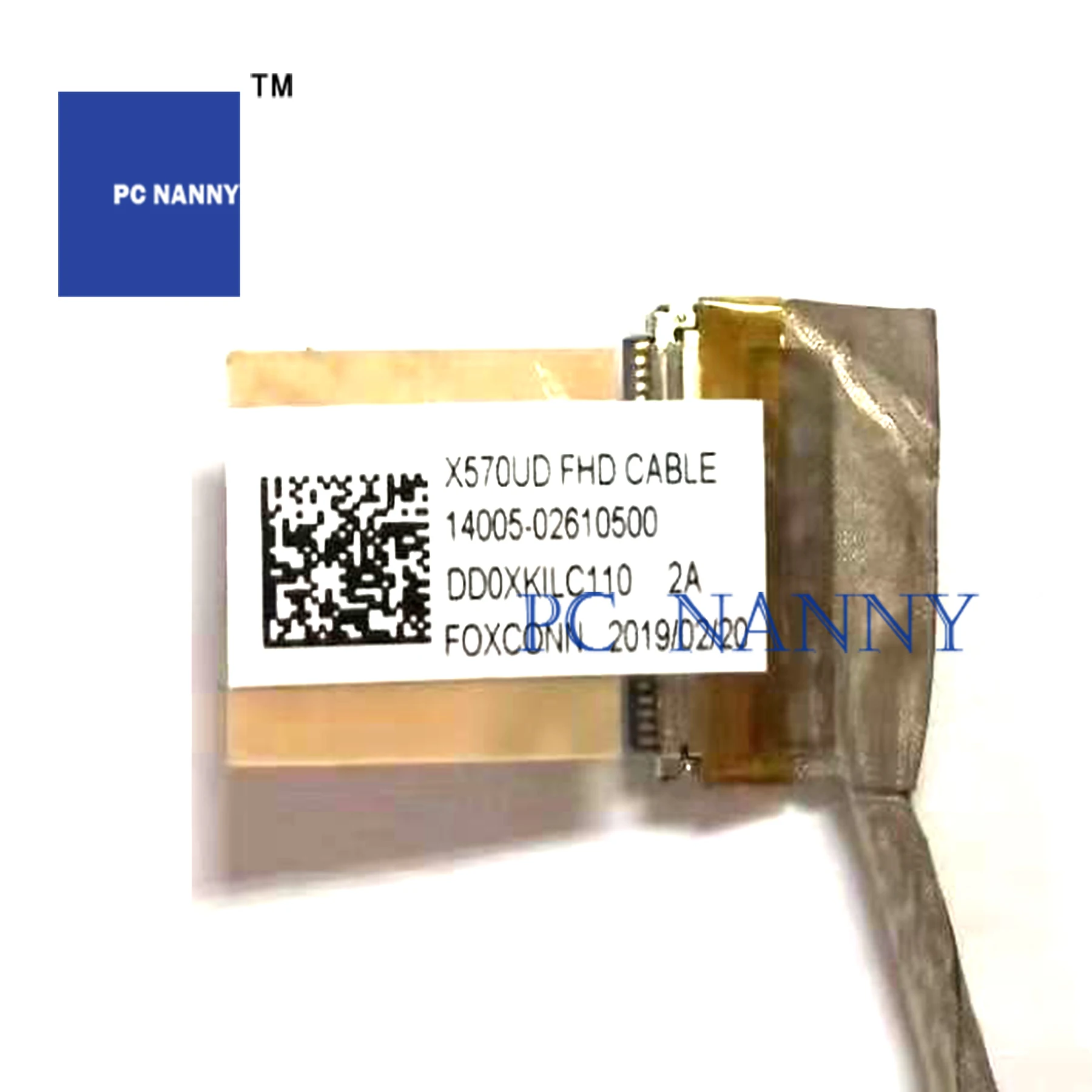 PCNANNY для asus YX570 YX570Z YX570ZD X570 X570U Сенсорная панель LVDS dd0xlilc110|Компьютерные кабели и