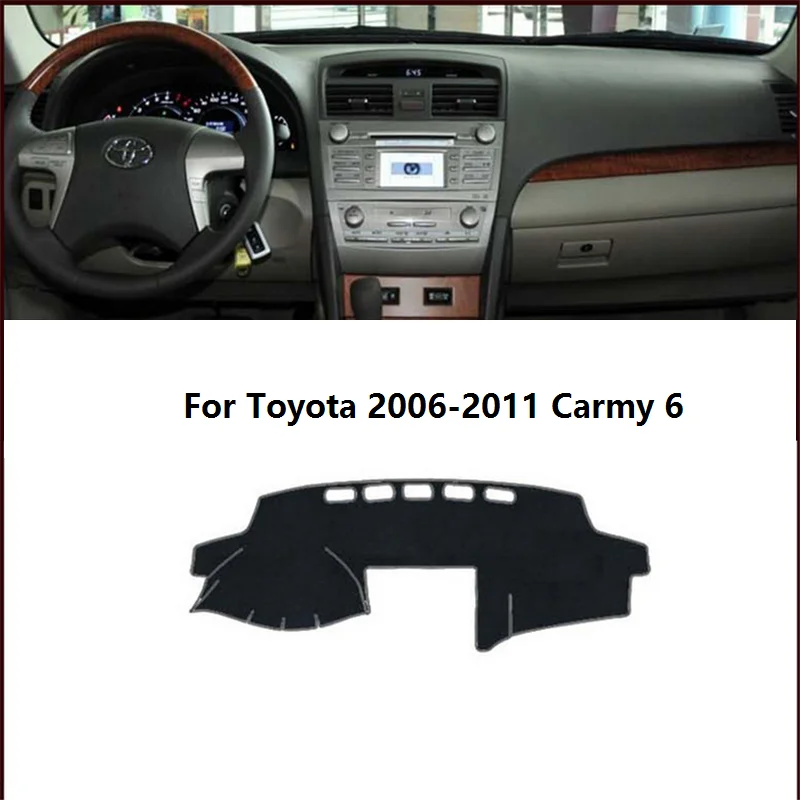 Для Camry 2006 2007 2008 2009 2010 2011 RHD LHD автомобильные Стайлинг Чехлы Dashmat Dash коврик