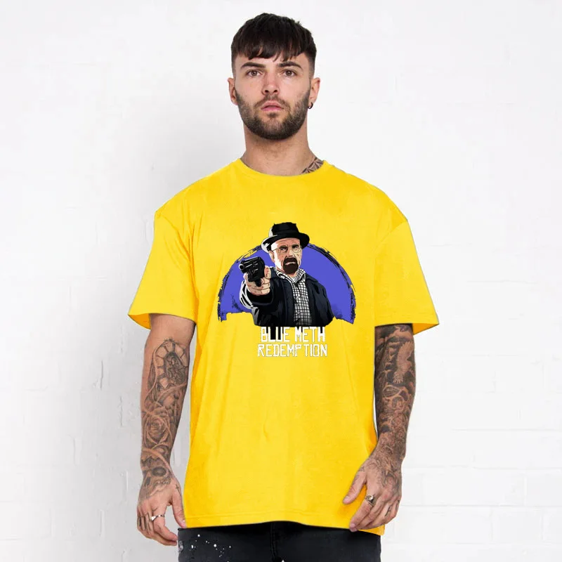 

Short sleeve T-shirt men's spring and summer fashion loose comfortable casual sport T-shirt collar 2021 Customizable pattern