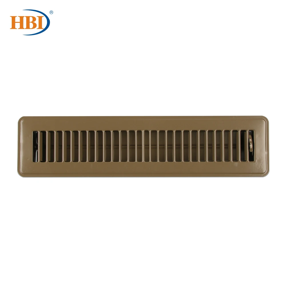 

HBI 2 "x 14" коричневый напольный диффузор для системы воздушного регистра без отверстий для дома на колесах и дома однослойный вентиляционный ...