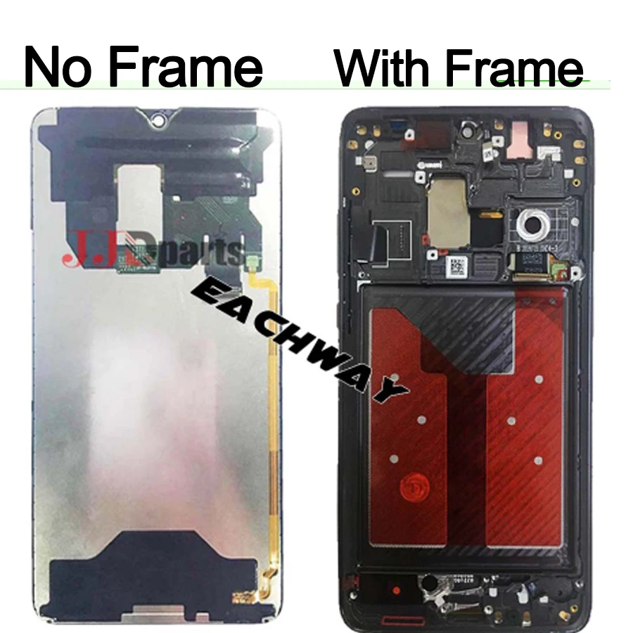 Оригинальный 6 53 ''дисплей с рамкой Замена для Huawei Mate 20 LCD сенсорный экран