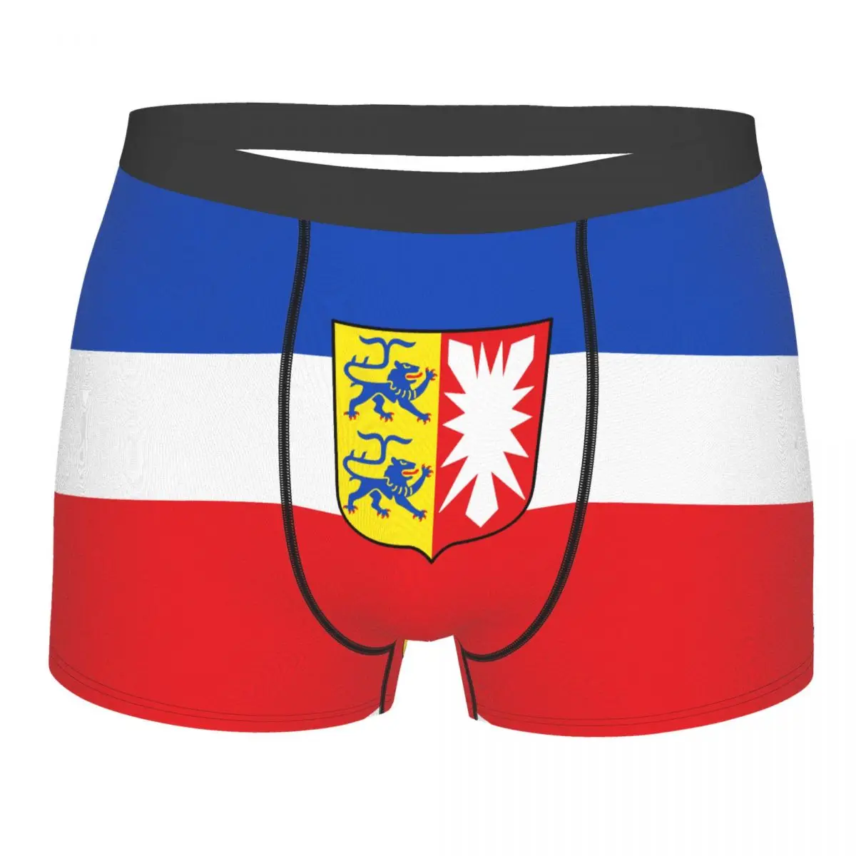 

Flag Of Schleswig-Holstein (state) Men's Boxer Briefs German states Funny Joke Men's boxer leggings