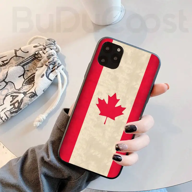 canadian flag soft phone case capa for iphone 11 7 case for iphone 11 pro max x xs xr xs max 8 7 6s plus 5 se case free global shipping
