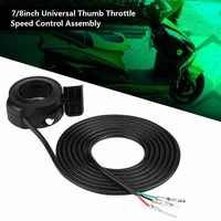 1pc black high quality thumb throttle speed control left and right handle for electric bike e bike scooter