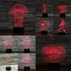 Декор для гостиной 3D светильник павильон почтовый ящик пейзаж живопись красивый подарок на день рождения для детской спальни домашний магазин Декор