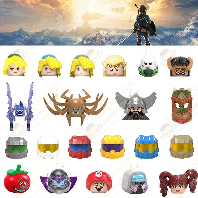 Конструктор игровой серии Сара Луиза Керриган красная змея зло карлик гало воины