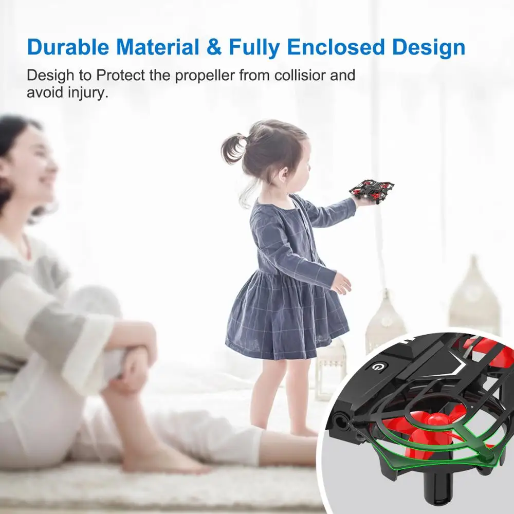 Радиоуправляемый квадрокоптер RH817 с дистанционным управлением и инфракрасной