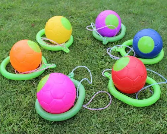 1 Uds Kip Bola de diversi&oacute;n al aire libre juguete cl&aacute;sico juguete para saltar Ejercicio de equilibrio y coordinaci&oacute;n Hop saltar patio puede juguete ZLL-3