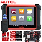 Autel Maxisys MK906BT ECU программирование OE уровень 30 + услуги Профессиональный сканер, автомобильный диагностический инструмент OBD2 OBD двунаправленное управление