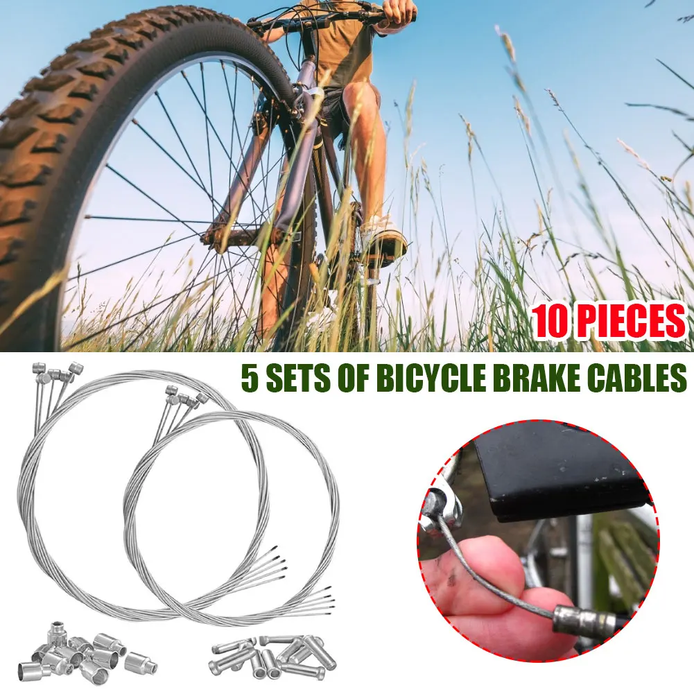10pcs bicicleta frenos cable protección carcasa bicicleta cable Spiral casquillos 