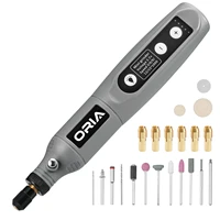 oria electric cordless drill tool kit portable 5 speed adjustable engraving pen cutting polishing drilling rotary tool