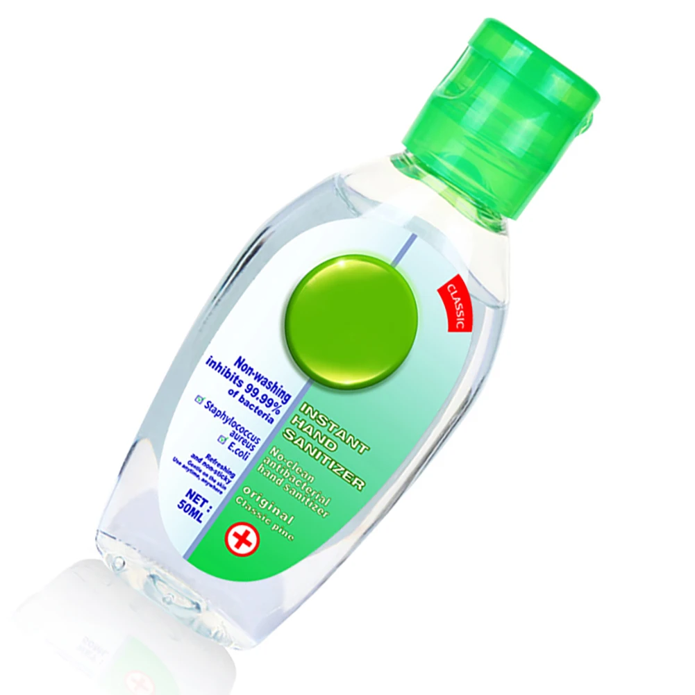 50 мл дезинфицирующее средство для рук антибактериальное увлажнение одноразовое