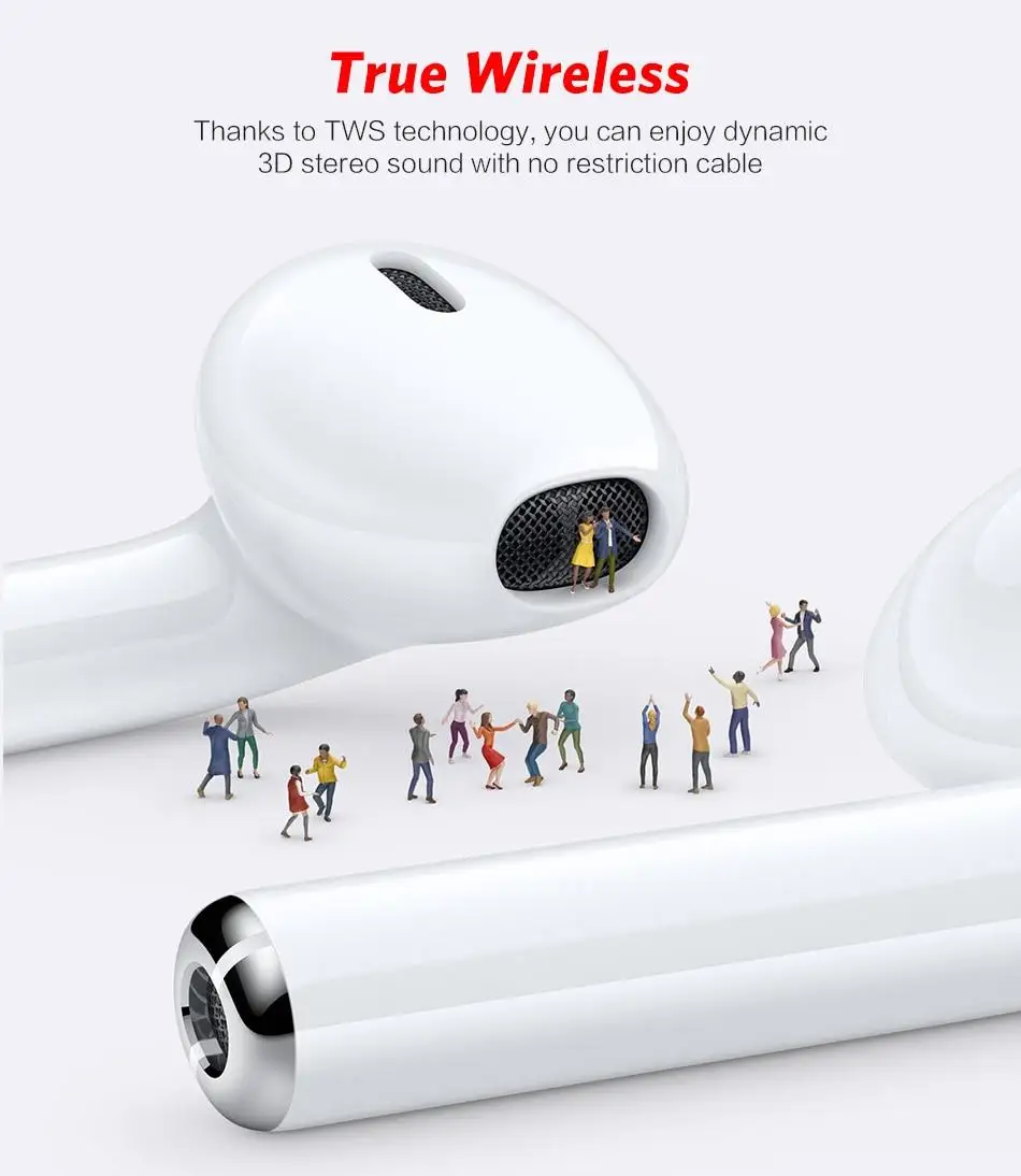 TWS i9s in ear BT 5 0 беспроводные наушники умные с сенсорным управлением для спорта |