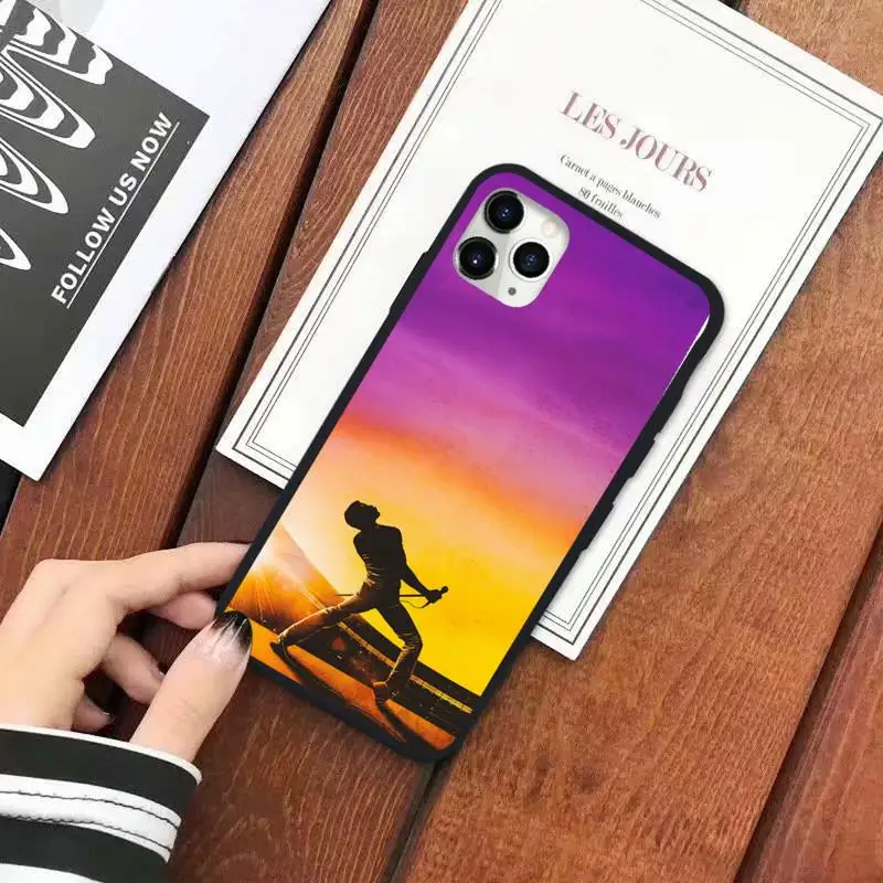 

Freddie Mercury Queen famous singer Phone Case for iPhone 11 12 pro XS MAX 8 7 6 6S Plus X 5S SE 2020 XR