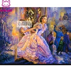 Вышивка крестом красивая женщина дворец платье 5D Diy алмазная живопись Фэнтези Девушка Вышивка домашнее искусство украшения рукоделие мозаика