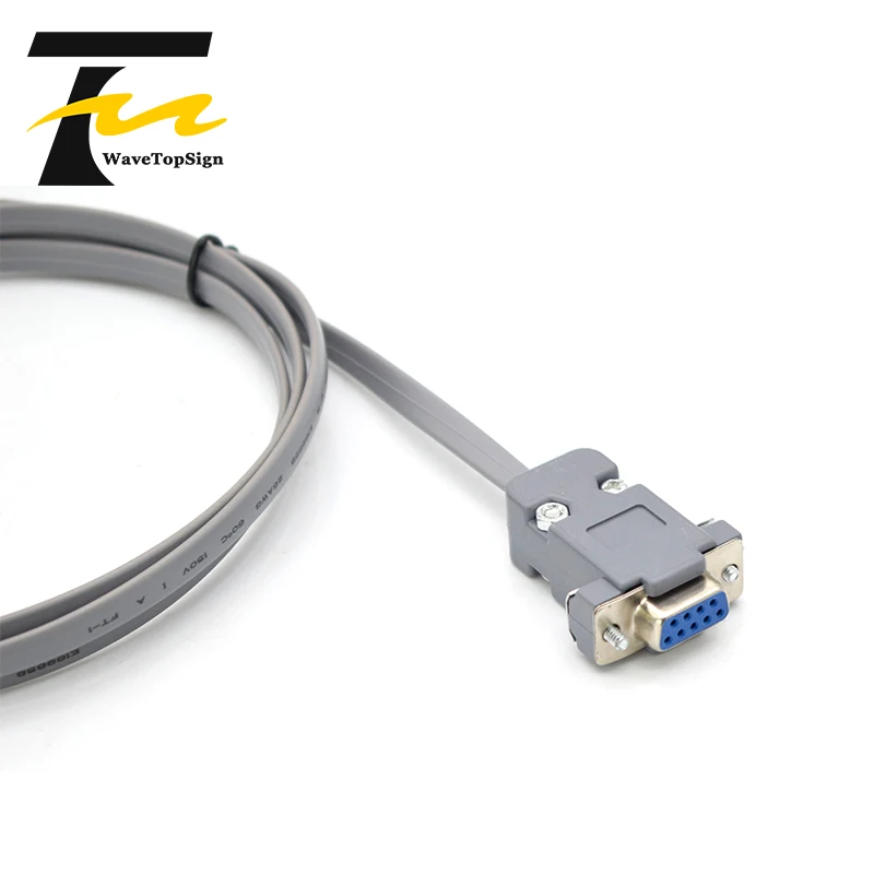 Прозрачная головка WaveTopSign RJ11 6P6C для последовательного порта RS232 гнездовой