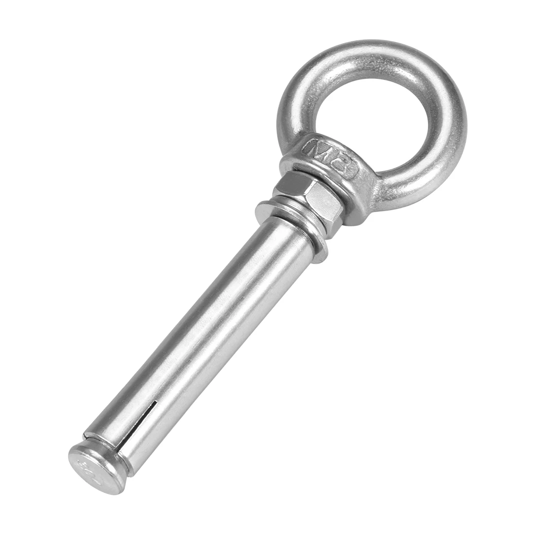 Uxcell 1 шт. расширение Eyebolt M6/M8/M10/M12 50/60/70/80/90/100/120/150 длина гайка для глаз винт с кольцом