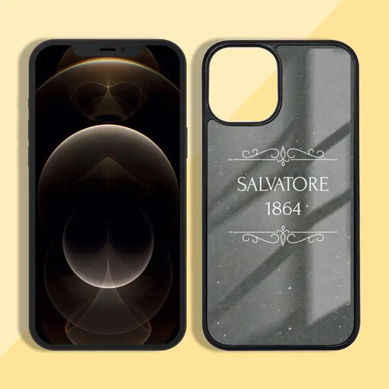

The Vampire Diaries Phone Case Silicone TPU+PC For iPhone11 12 mini Pro MAX 7 8 Plus X XR XS Samsung S20 10 9 8 Plus ultra