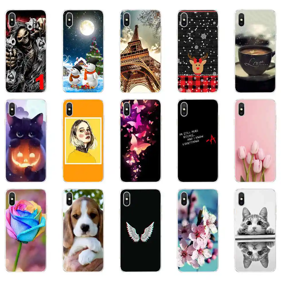 Силиконовый прозрачный чехол из ТПУ для iPhone 5s SE X XR XS тонкая прозрачная задняя