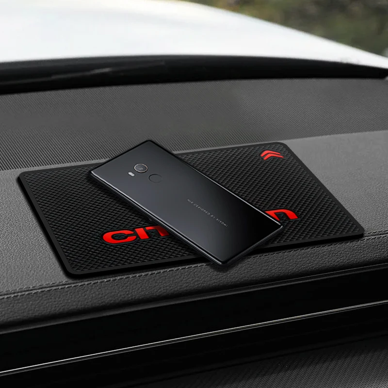 

Car Dashboard Sticky Anti-Slip Mat Silicone Storage Non-Slip Pad Phone Key Holder For Citroen C1 C2 C3 C4 C5 C6 C8 C4L DS3 DS5LS