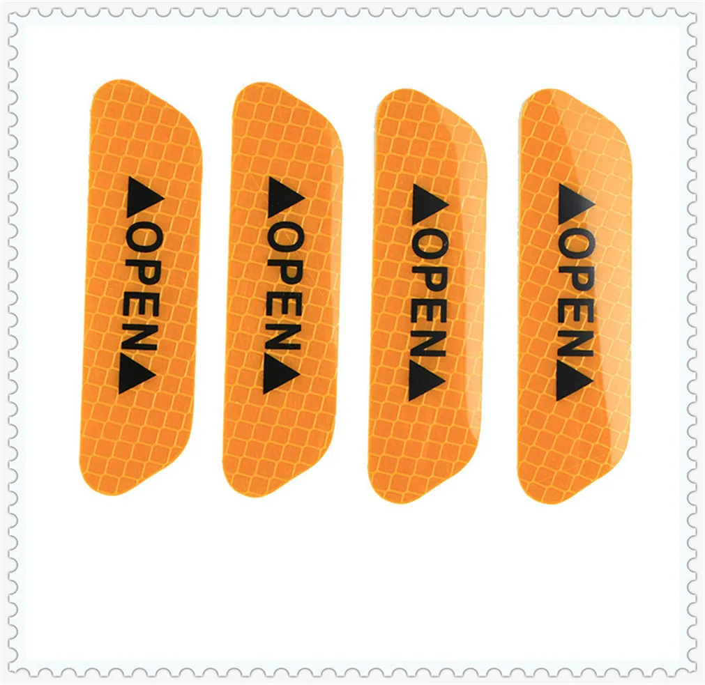 

Car Accessories 4Pcs Reflective Tape Door Sticker for BMW 6-series 1 E81 F12 F13 M6 1M F20 F21 E91 E92 E88