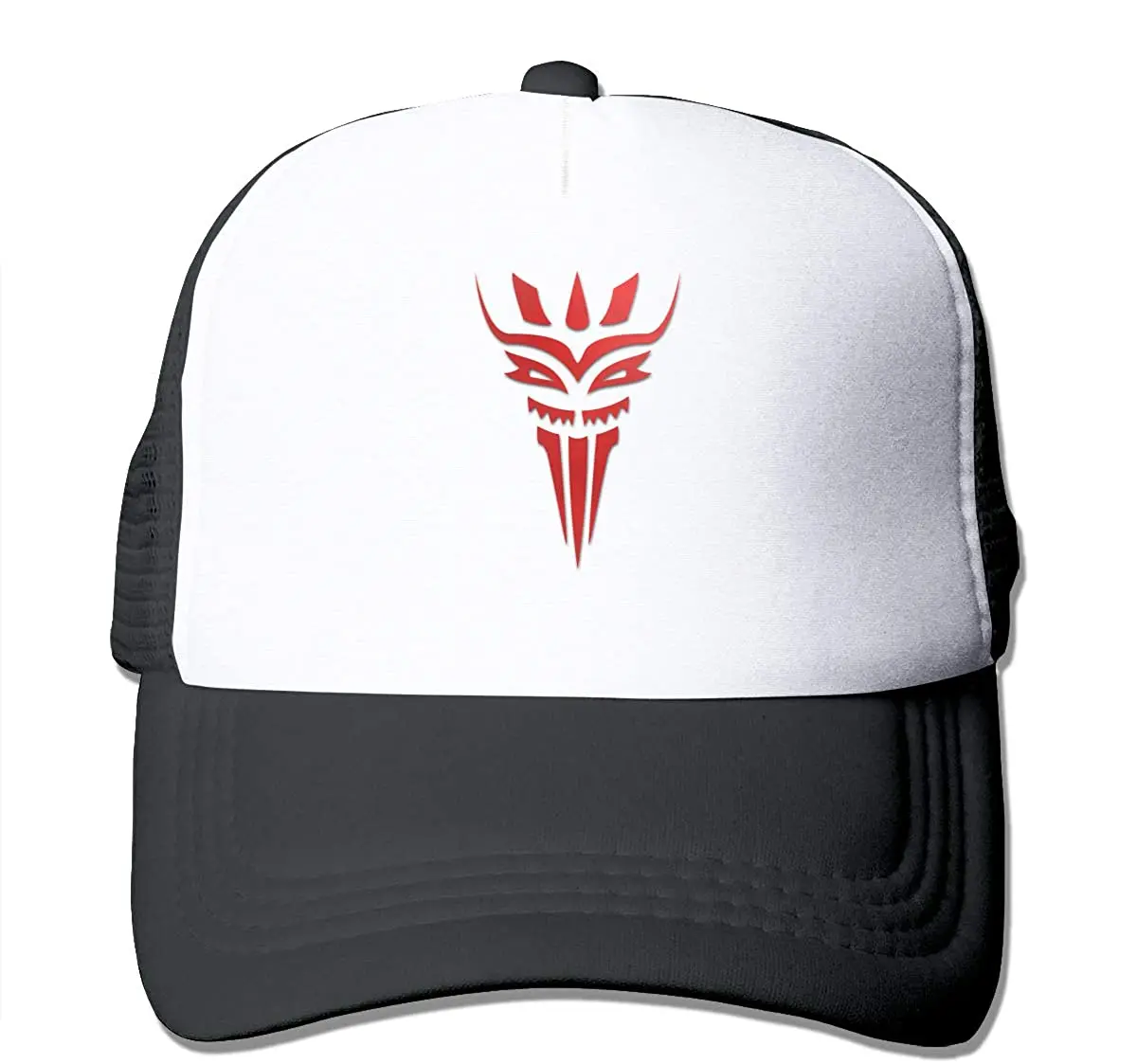 

Бейсболка для детей, модная кепка для мальчиков Mor-tal Kom-bat Red Dragon Trucker, регулируемая спортивная сетчатая бейсболка для улицы