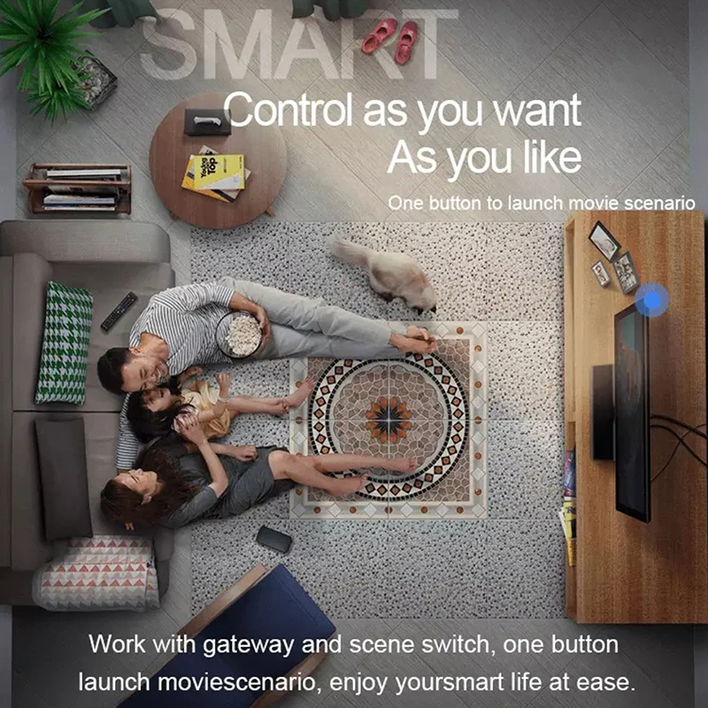 

Tuya ZigBee Electric Curtain Motor Tuya/smart App Remote Control Voice Control ZigBee Connection Mobile Phone Remote