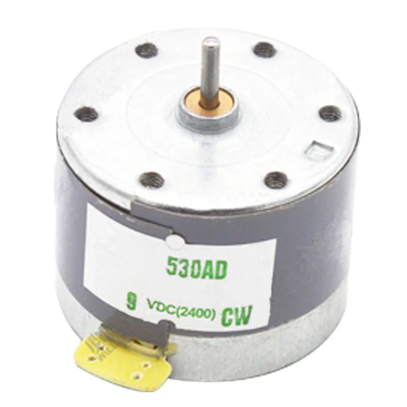 530 модель 6В 9В 12В мини-рекордер постоянного тока CW или CCW опционально с высокой