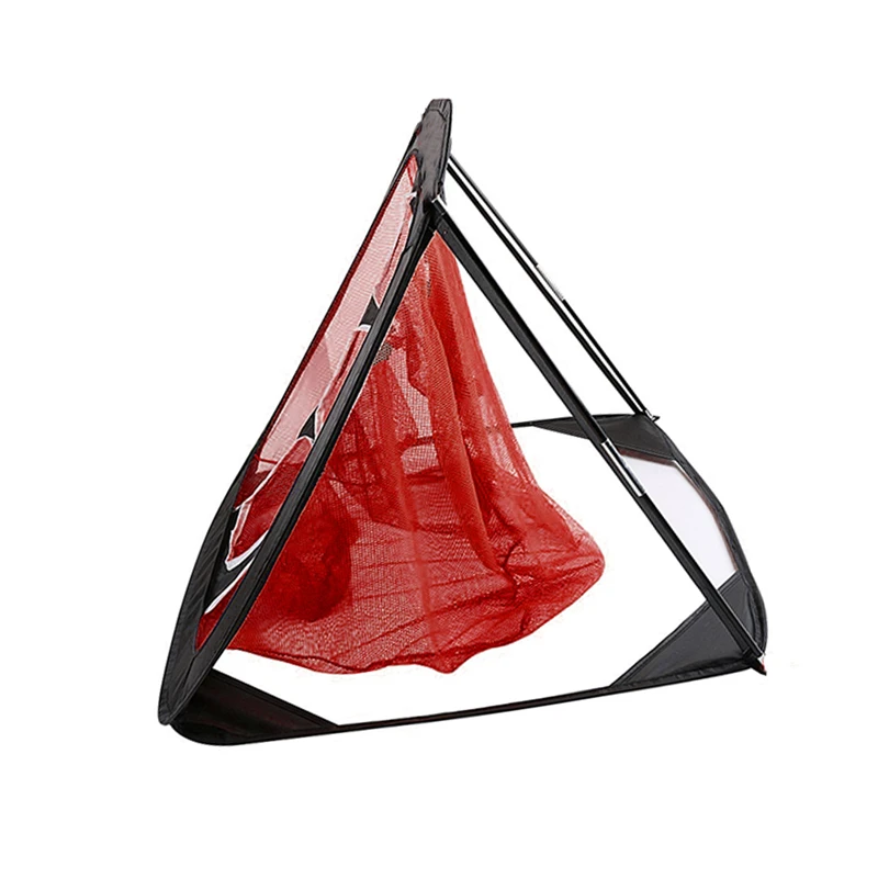 

82 * 72 * 56cm Golf Practice Net Golf Indoor Outdoor Chipping Pitching Cages Portable Golf Practice Training Aids Mats