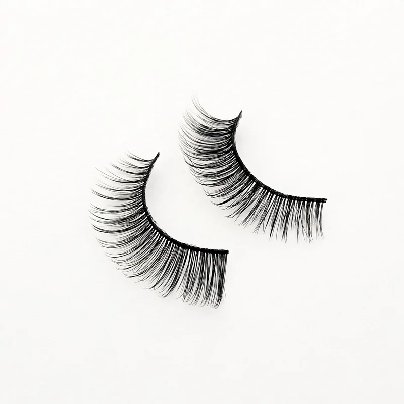 1 пара предварительно изготовленные русские объемные вееры 3D ресницы Длинные