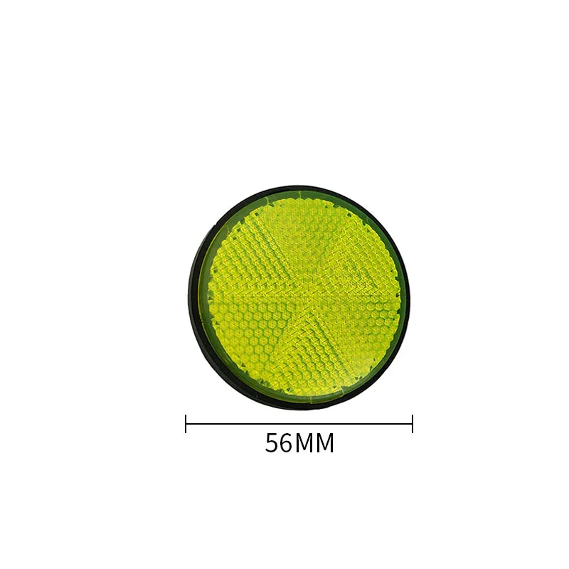 2PCS Motorcycle Reflector Round Warning Strip Car Bike Moto Stickers 2 Inch Safety Accessories | Автомобили и мотоциклы