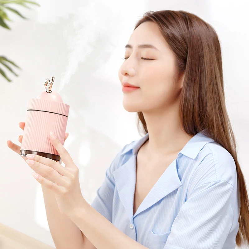 

260ml Air Humidifier USB Aroma Essential Oil Diffuser For Home Office Aromatherapy Humidificador Difusor With Night Light Lamp