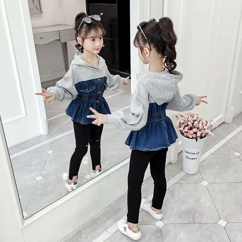 Kids Clothes Set Fashion Teen Girls Tracksuits Autumn Spring 2pcs Children Clothing Sport Suits Girls Clothes 4 6 8 10 12 Years