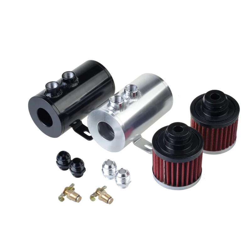 Маслоуловитель бака с дыхательным фильтром алюминий 10 А круглый 0 35 л матовый