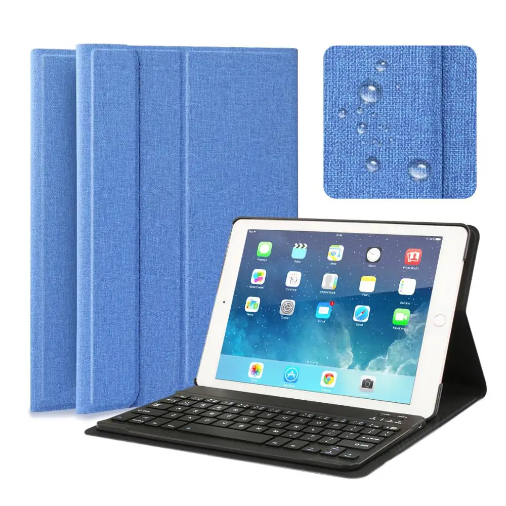Bluetooth клавиатура чехол для ipad Air 1 2 9 7 2017 2018 Pro дюйма Магнитная крышка A1893 A1954 A1822