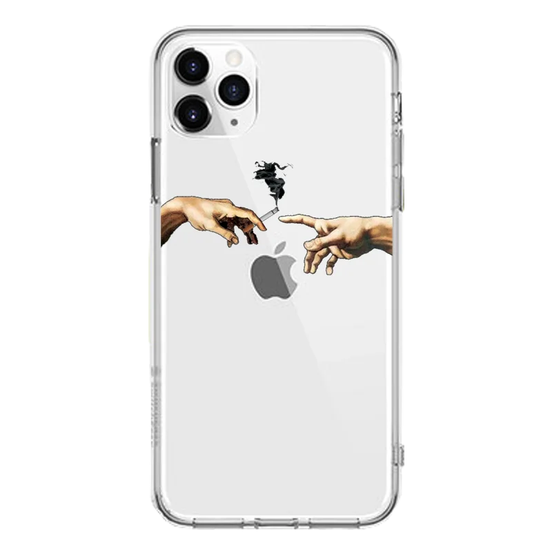 01 11Pro Мягкий силиконовый чехол для Apple iPhone 8 8 Plus X XS Чехлы для MAX XR iPhone8 Оболочка год Рождество лучший модный подарок - Цвет: 01