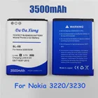 Семейная батарея 3500 мАч для Nokia 6120 6120C 7260 7360 7620 N80 N90 3230 5070 5140i 5140 5200 5300 5500 6020 6021 6060 6070