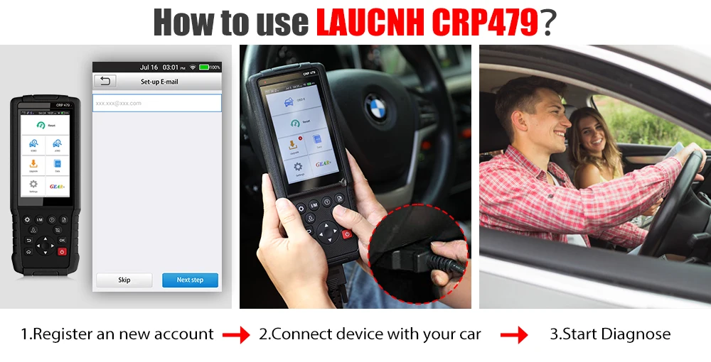 Старт X431 CRP479 OBD2 сканер EPB DPF IMMO Батарея сброса масла OBD2 Авто диагностический сканер PK Старт X431 CRP429C ODB2 OBD 2 код ридер
